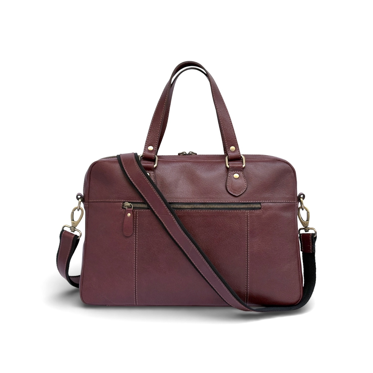 Women Leather Laptop Bag view 1