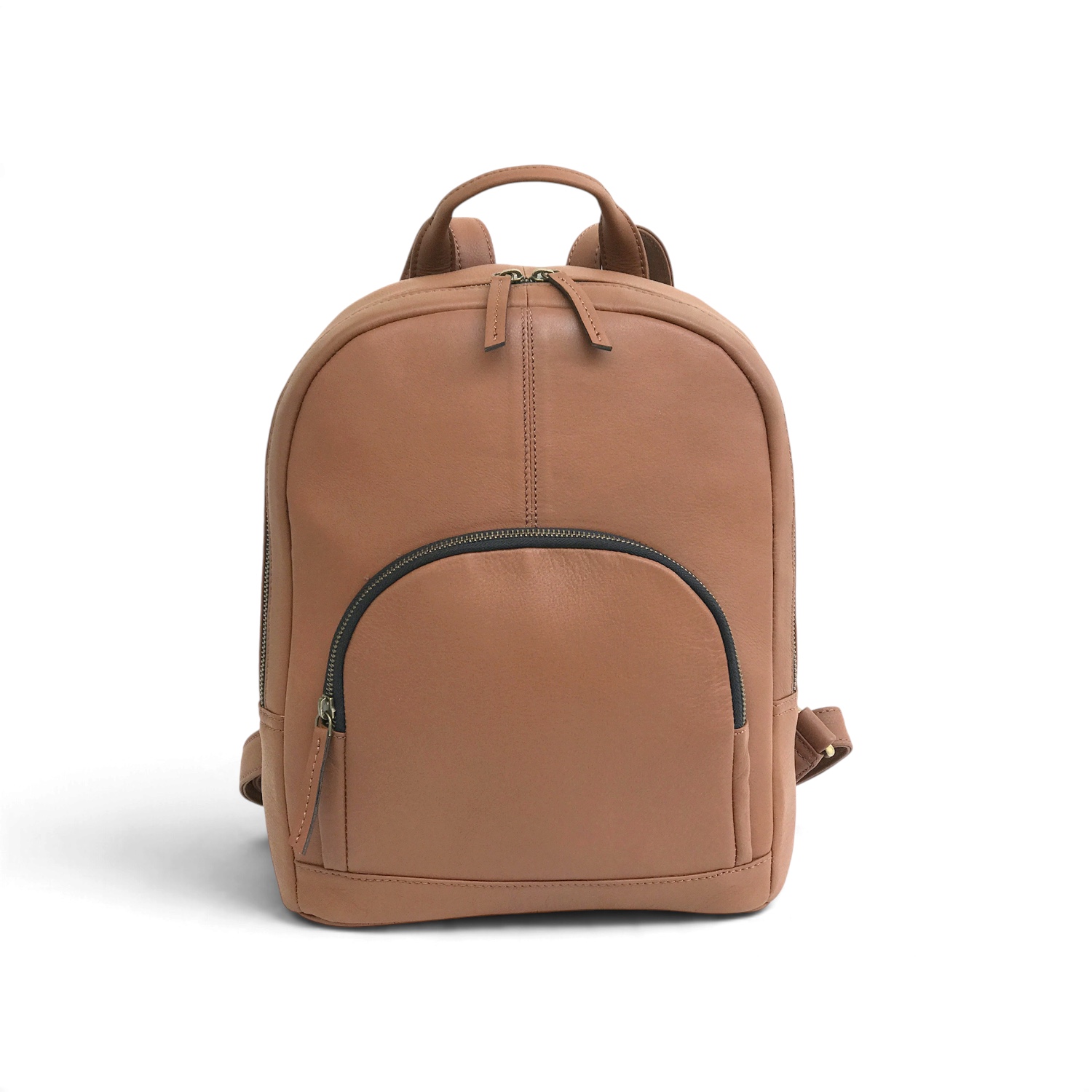 Large Size Leather Backpack view 1