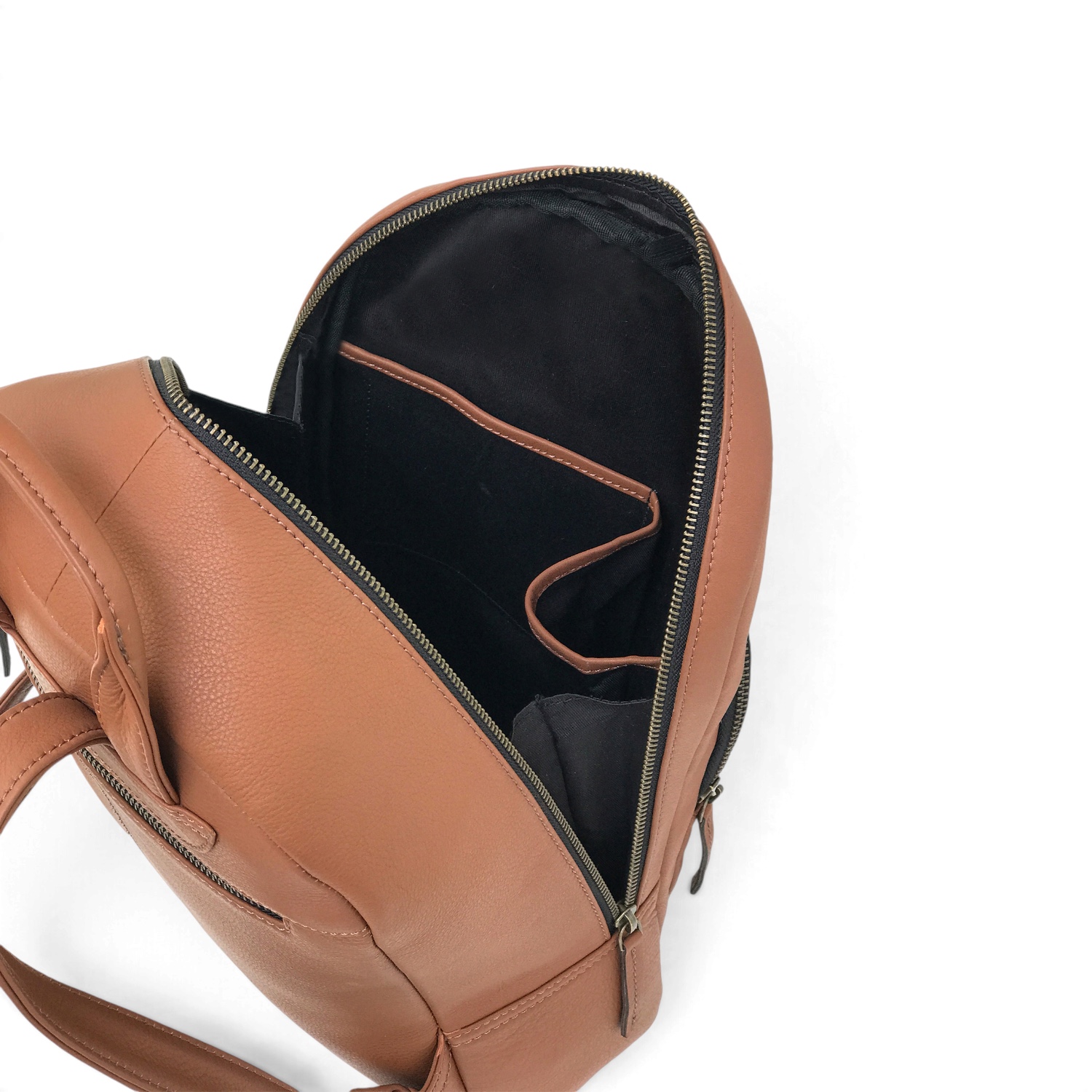Large Size Leather Backpack view 2