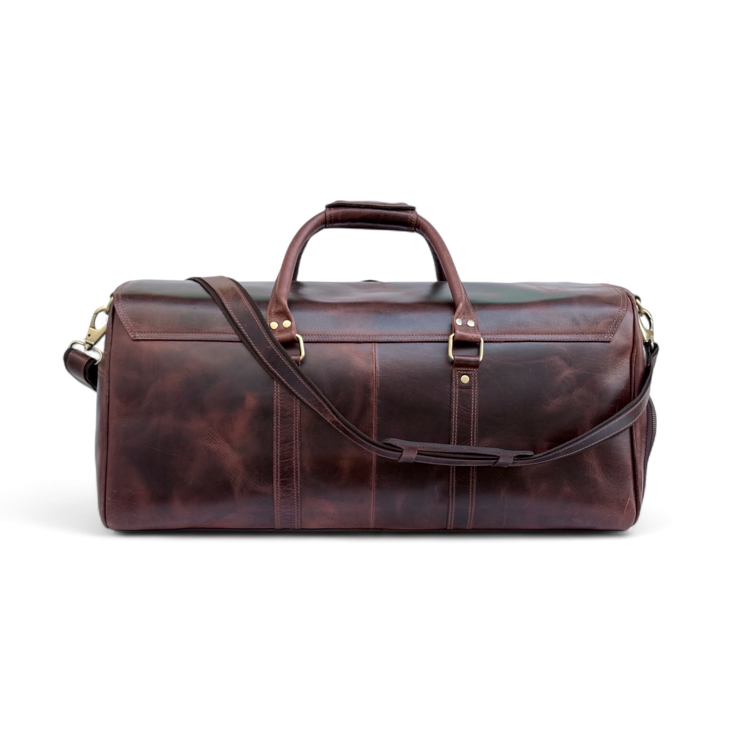 Hunter Leather Shoe Bag for Travel view 4