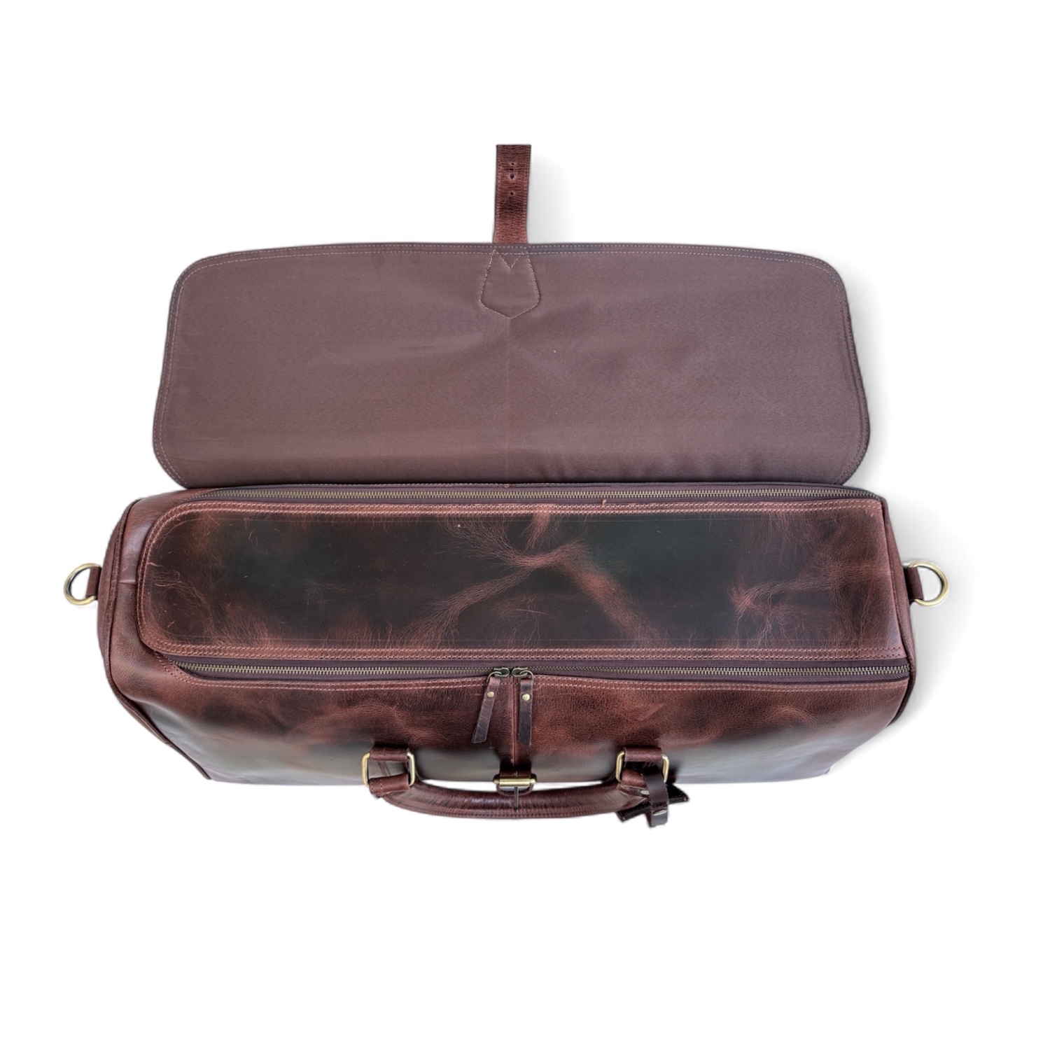 Hunter Leather Shoe Bag for Travel view 7